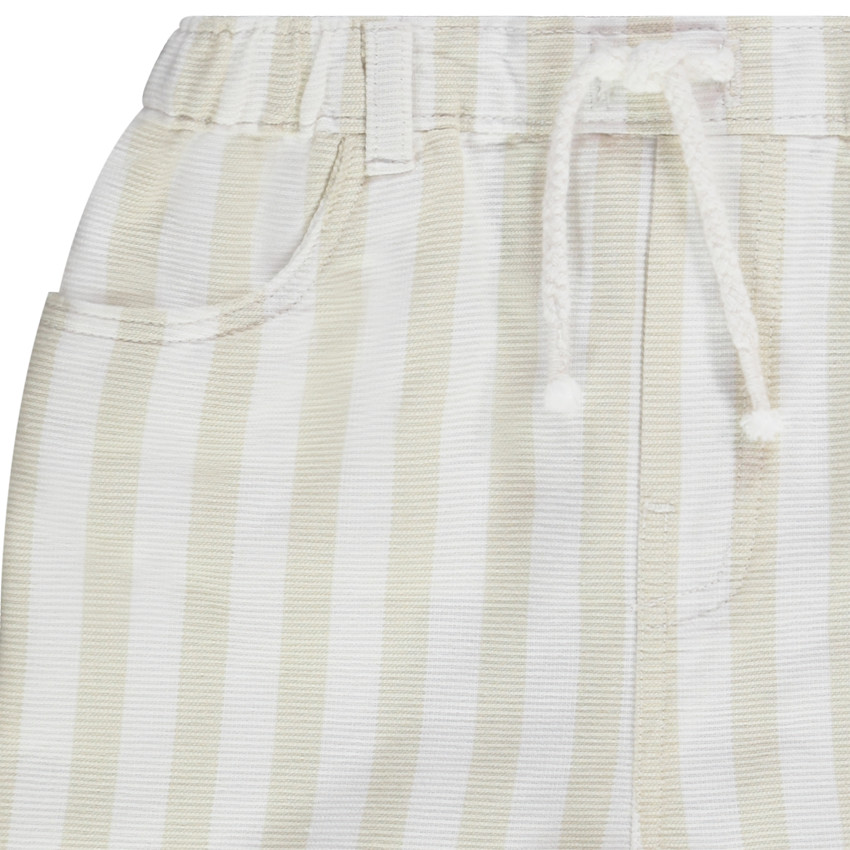Bermuda rayé pour bébé garçon 