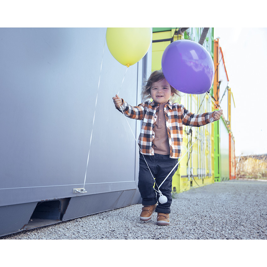 Jean effet délavé doublé micropolaire pour bébé garçon 