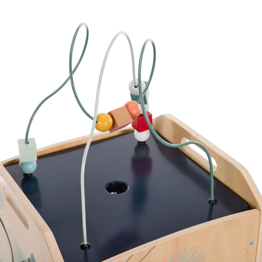 Cube d'activités XXL en bois Happy Wild 
