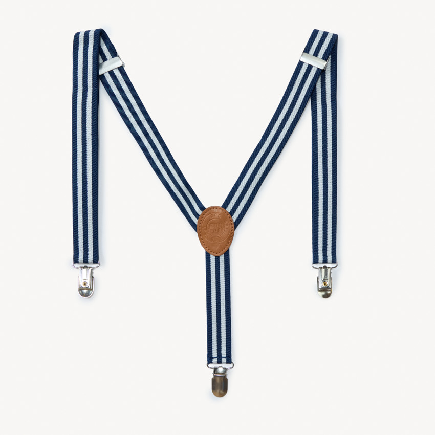 Bretelles élastiques amovibles pour garçon