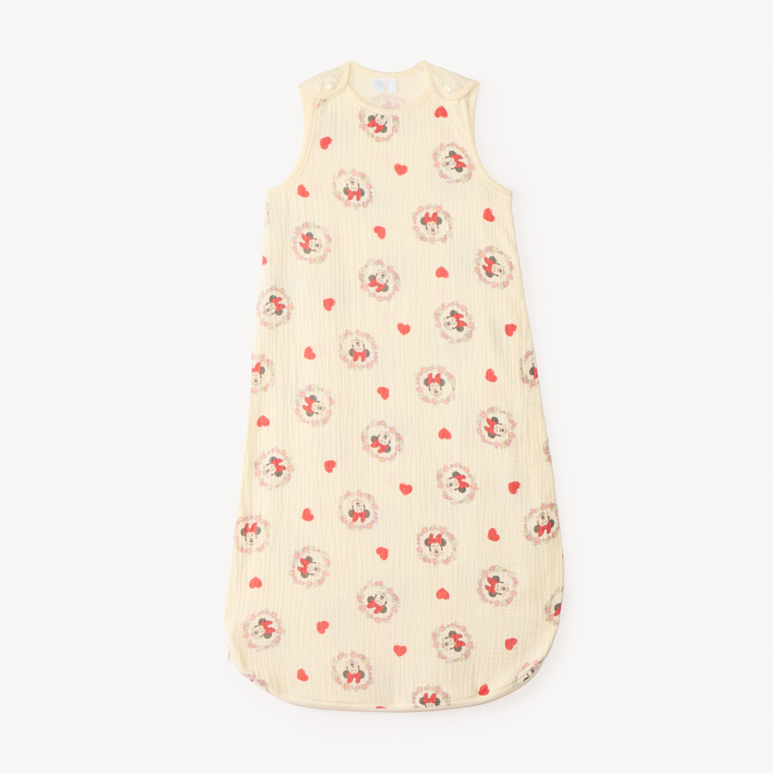 Gigoteuse sans manches en gaze de coton TOG 0.5 Minnie Disney pour bébé fille