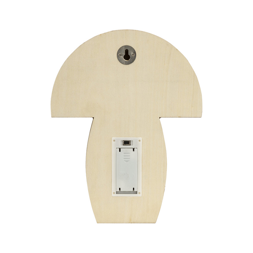 Lampe enfant "Luck" en bois 23 cm 