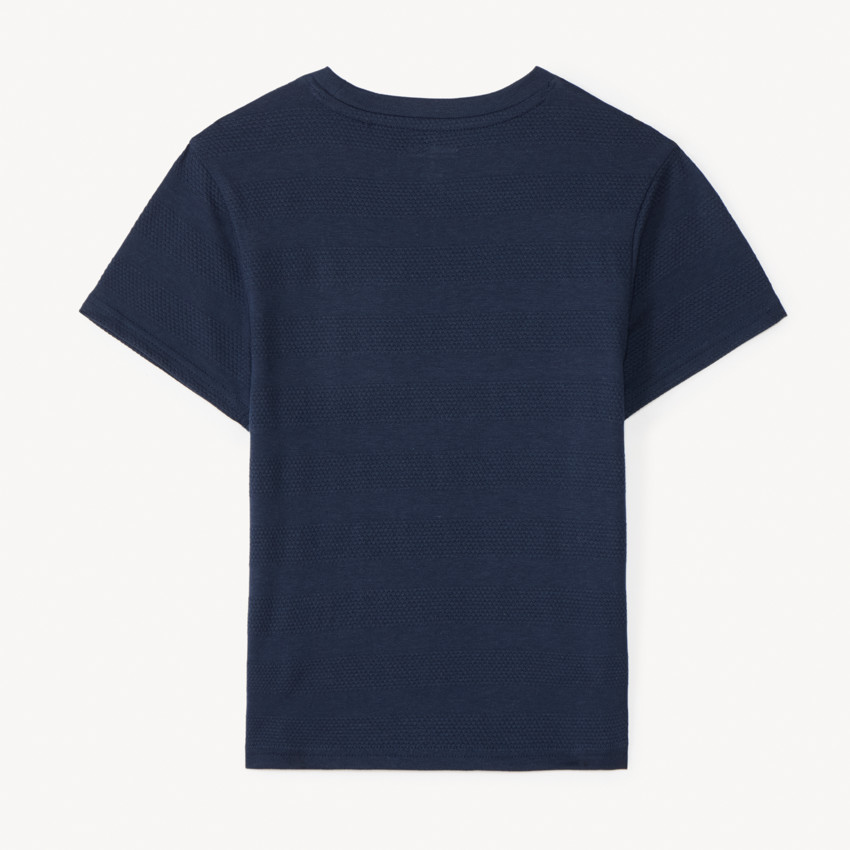 T-shirt en maille fantaisie printé palmier pour garçon 