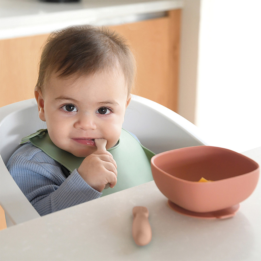 Lot de 2 pré-cuillères texturées en silicone argile/pralin 