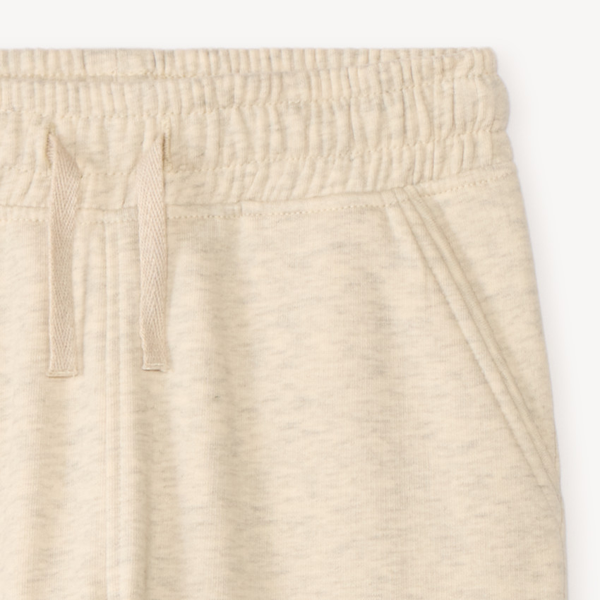 Pantalon de jogging fille en molleton uni 