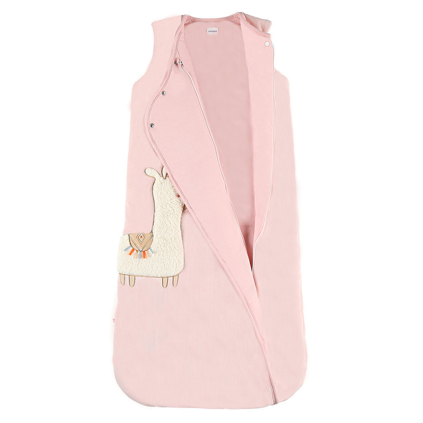 Gigoteuse Veloudoux 90/110cm rose - Moris&Sacha 