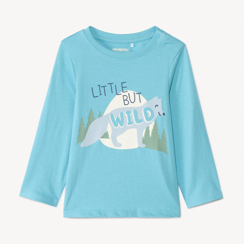 T-shirt manches longues printé pour bébé garçon