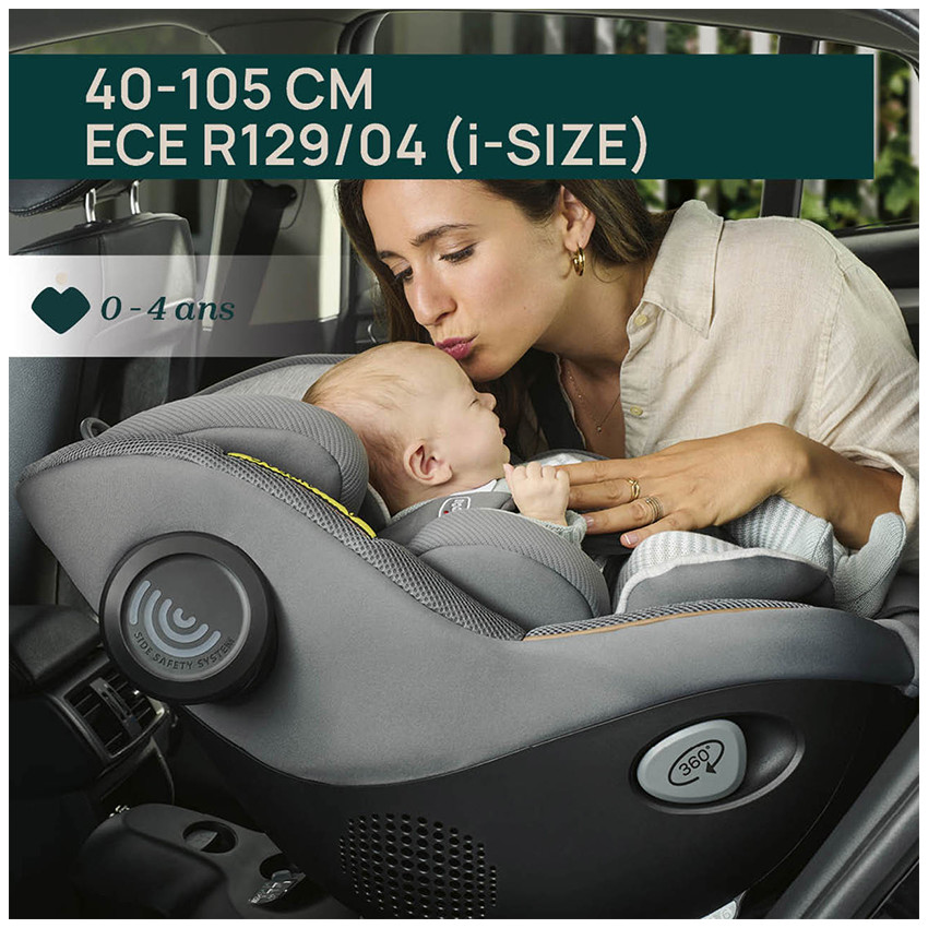 Siège auto Seat 105 i-Size pivotant 40-105cm Ever Green 