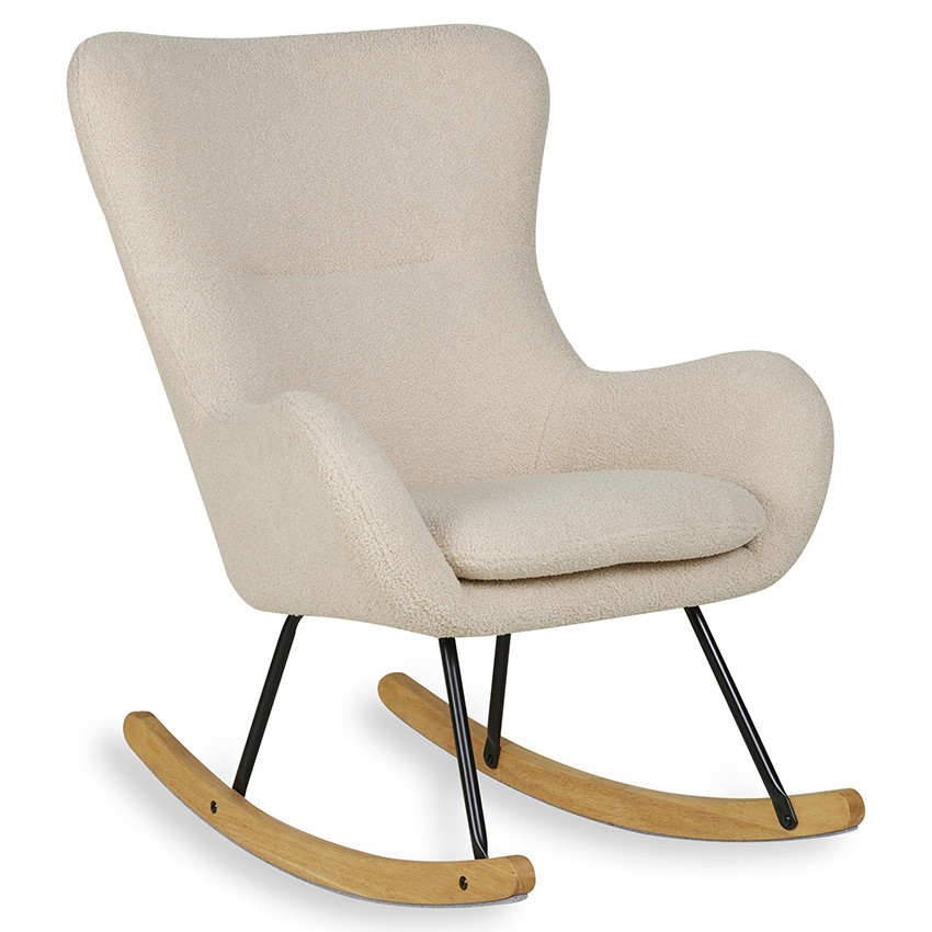 Fauteuil Rocking Basic Beige Sheep