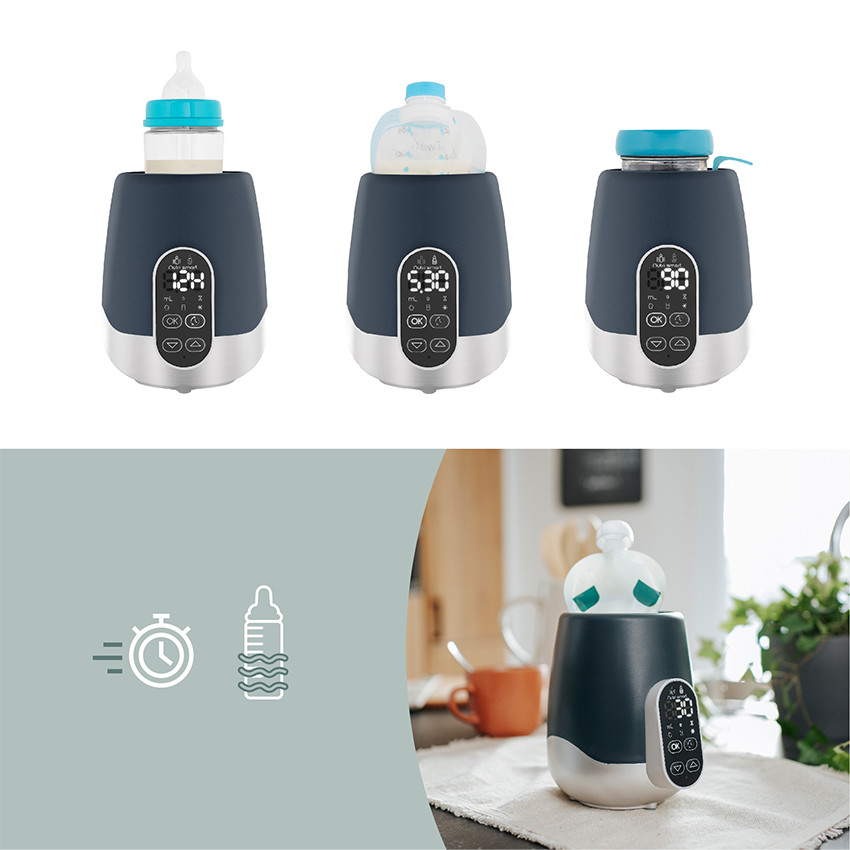 Chauffe-biberon portable USB pour lait maternel de bébé, charge rapide et  chauffage précis du chauffe-biberon de voiture et de voyage, isolation  automatique Bo