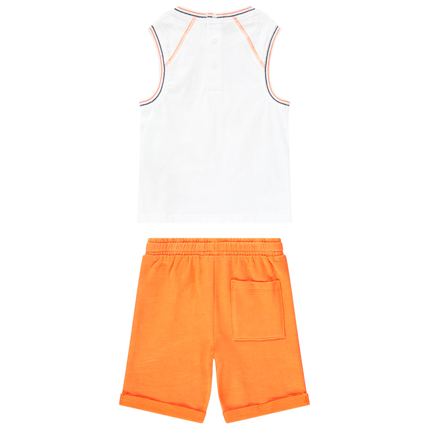 Ensemble de plage fantaisie débardeur + bermuda pour bébé garçon 