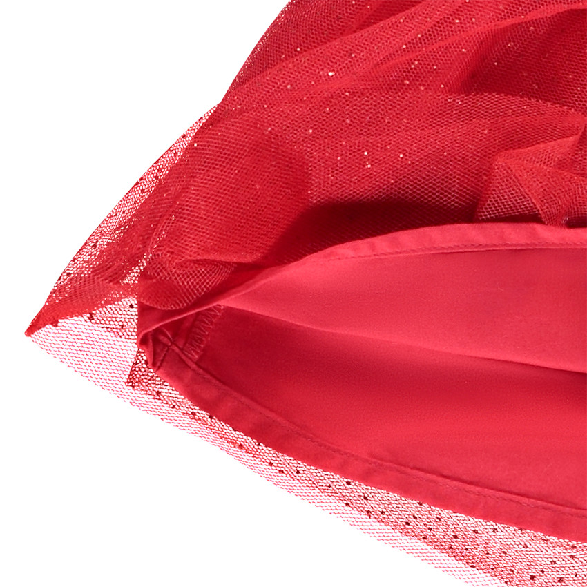 Jupe volantée en tulle pailleté pour bébé fille 