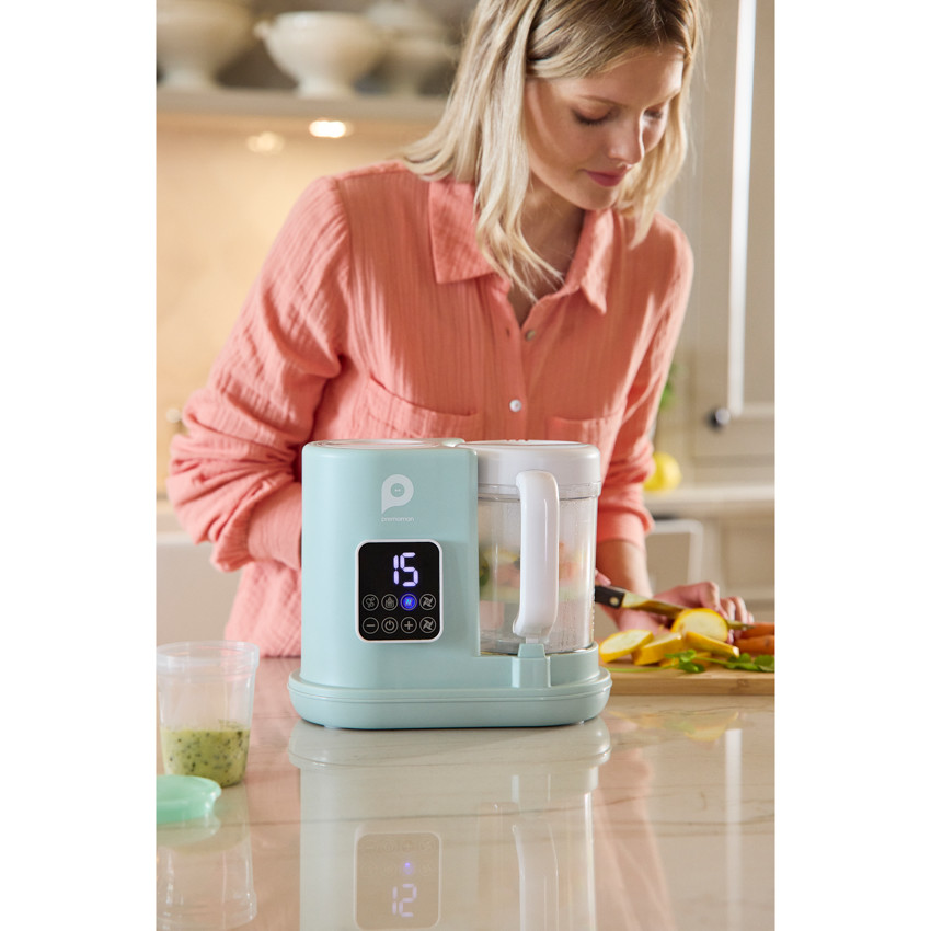 Robot de cuisine 3 en 1 avec écran digital Elio vert 