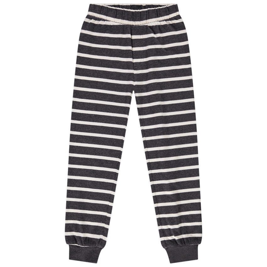 Pyjama 2 pièces t-shirt manches longues print Mickey Disney + pantalon pour garçon 