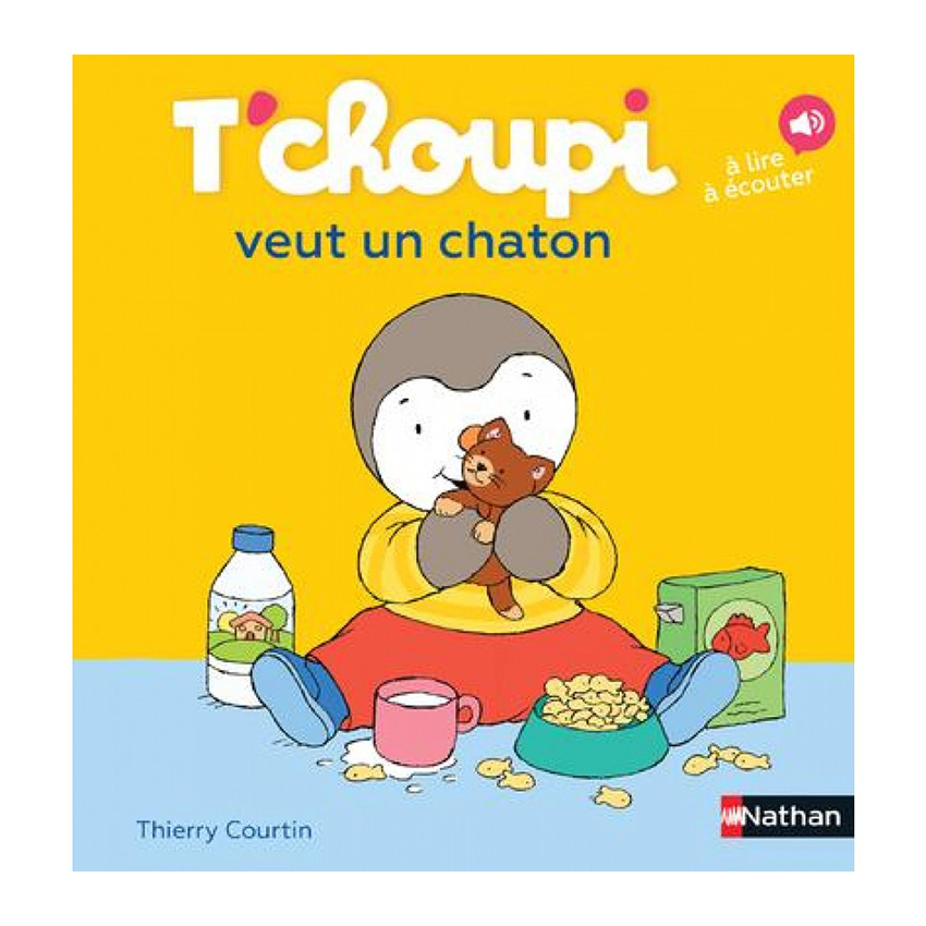 Livre T'Choupi veut un chaton  