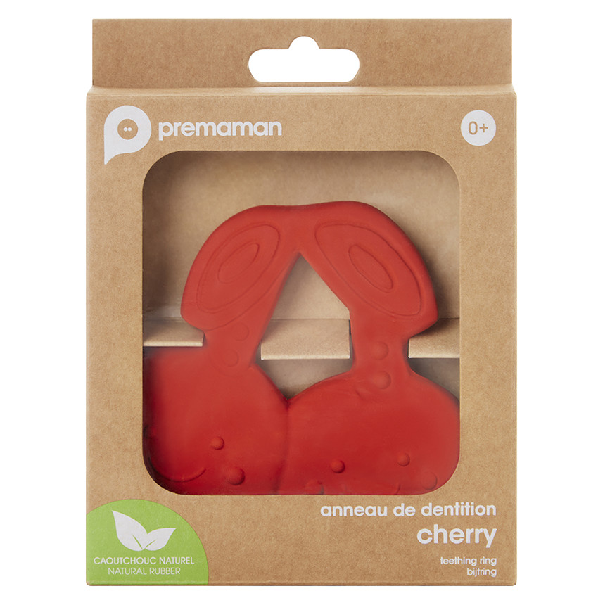 Anneau de dentition en caoutchouc Cherry 