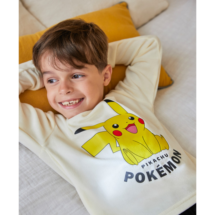 Pyjama 2 pièces polaire garçon print Pokémon 