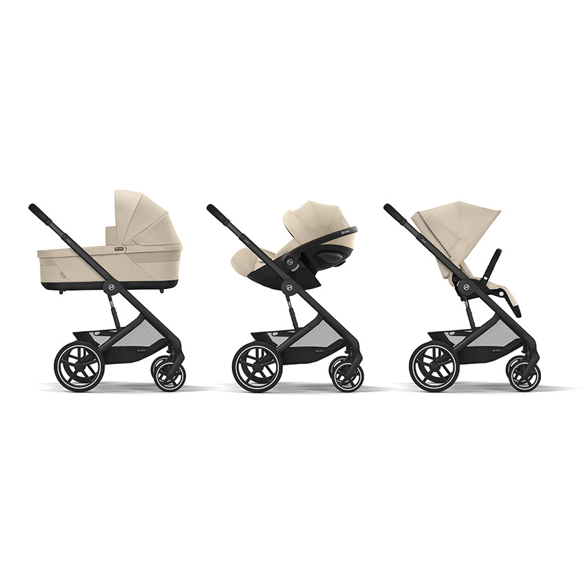 Poussette trio Balios S Lux 3-en-1 – Almond Beige 
