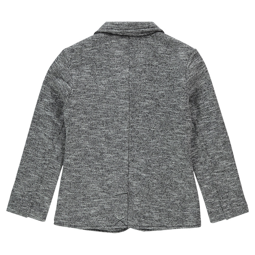 Veste en molleton forme blazer doublée nylon 
