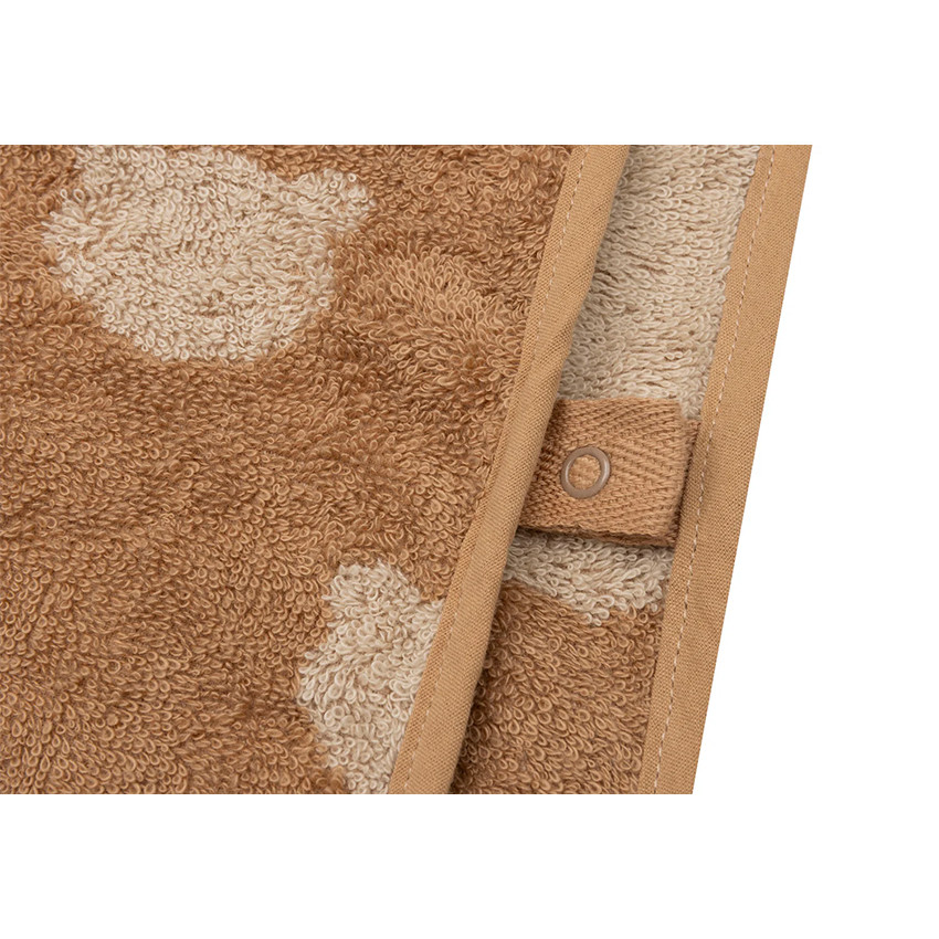 Ponho de bain éponge Jaquard réversible Teddy Bear 