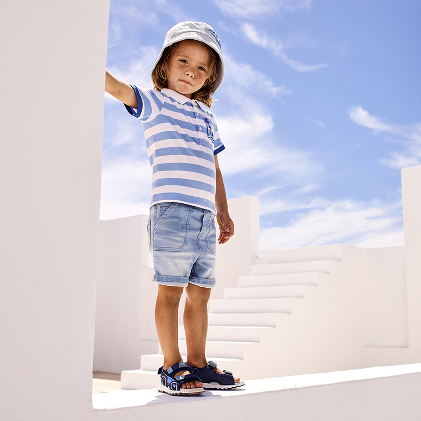 Bermuda en jean garcon hot sale