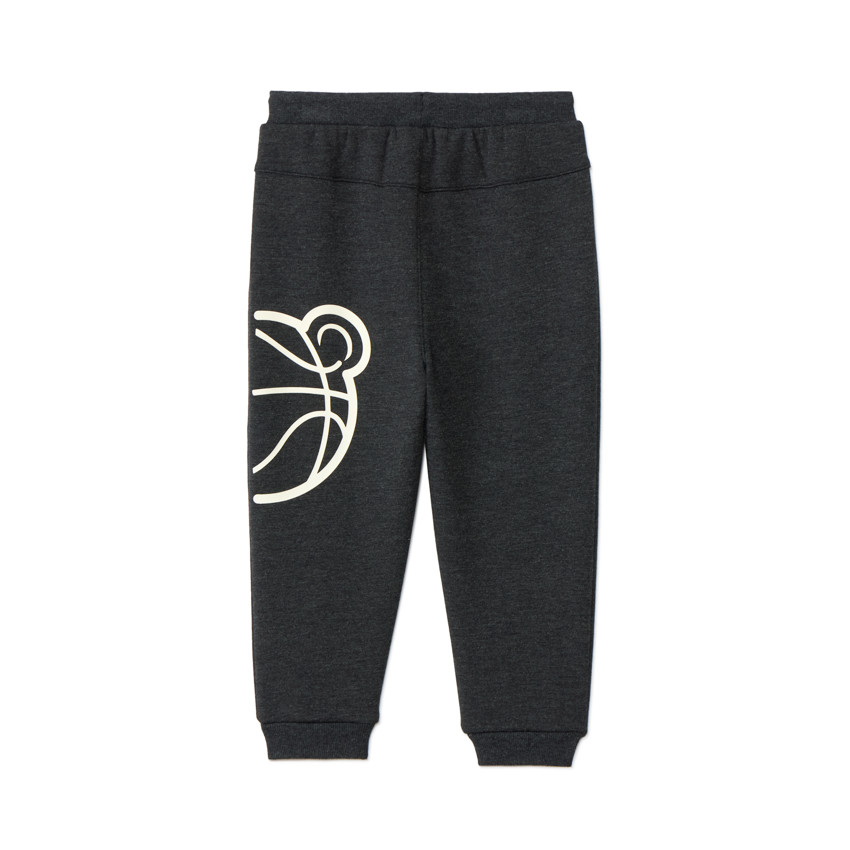 Jogging molleton à patchs bouclettes pour bébé garçon 