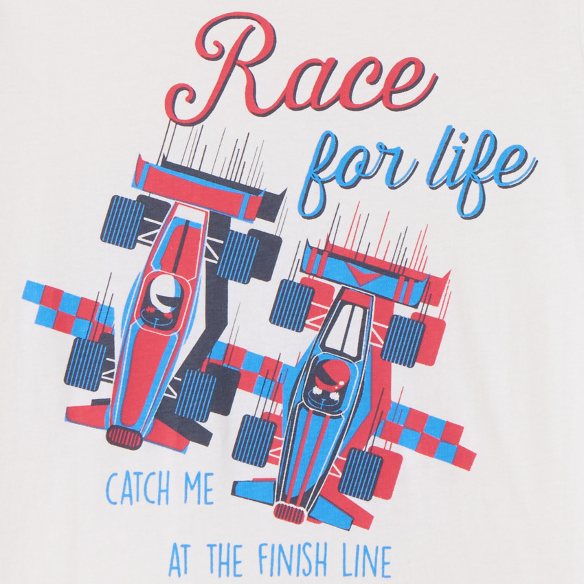 T-shirt manches courtes printé pour garçon 