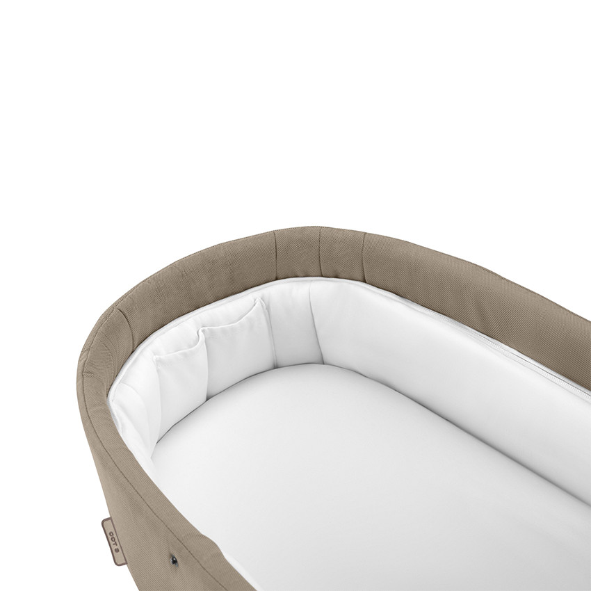 Nacelle Cot S Lux almond Beige 