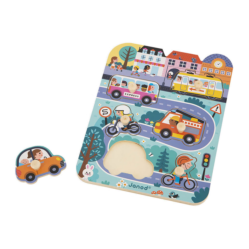 Puzzle City - 6 pièces Main Puzzle City - 6 pièces