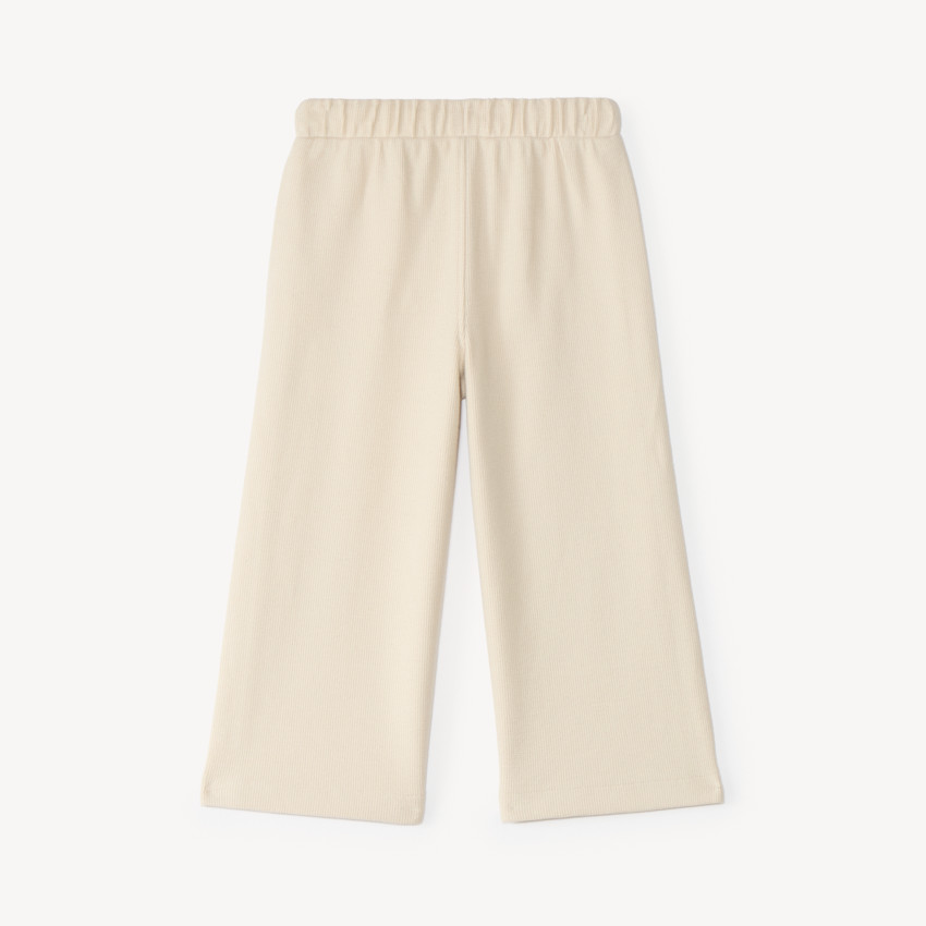 Pantalon de jogging large bébé fille uni 