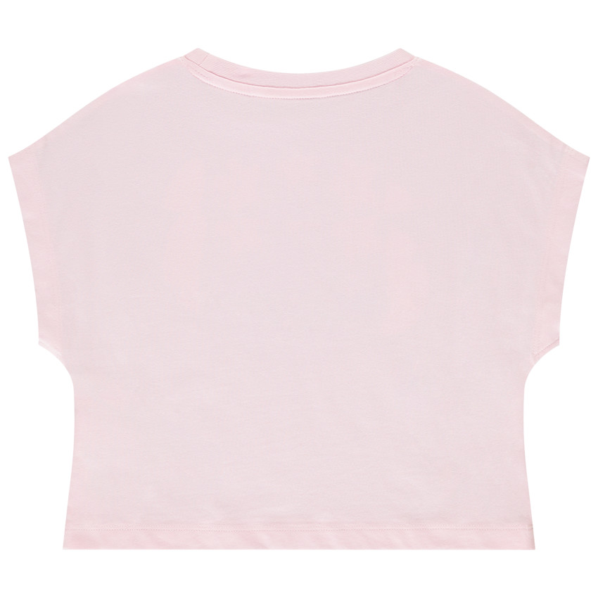 T-shirt  manches courtes Stitch Disney forme boîte pour fille  