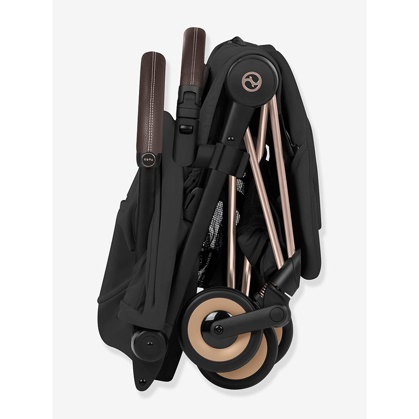  Poussette ultra-compacte Coya Style 2026 Rose Gold/Sepia Black 