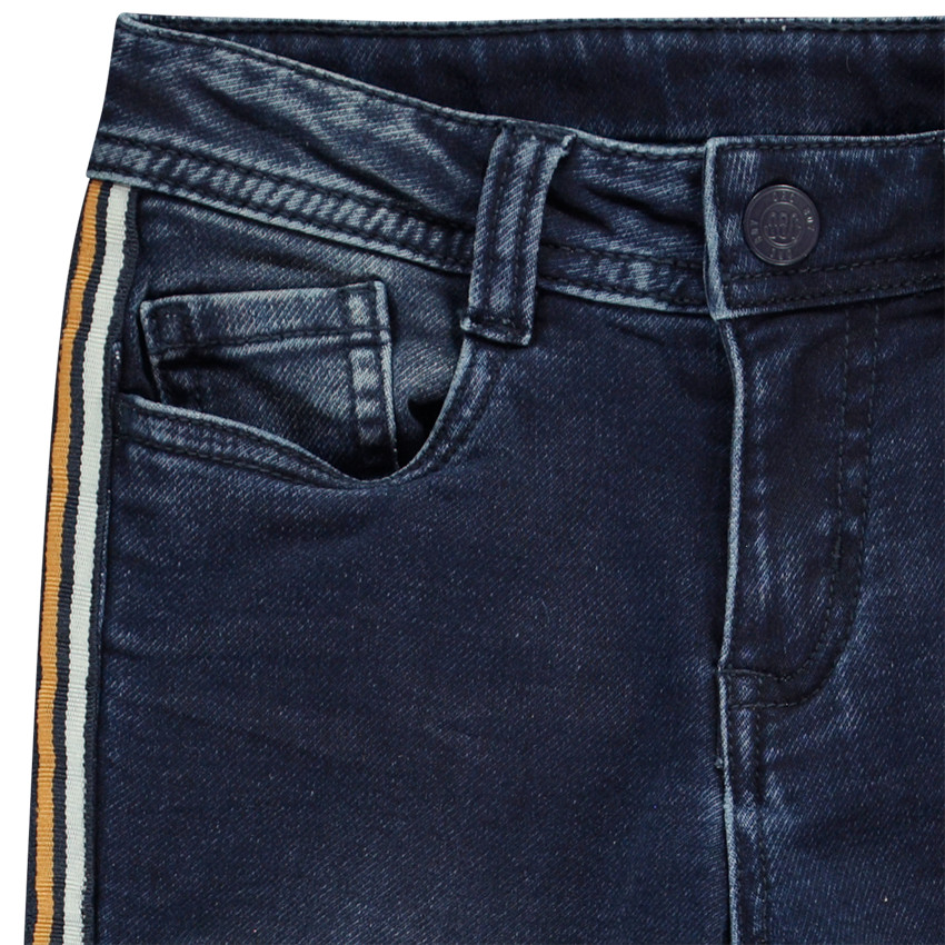 Jeans denim avec bandes sur le côté pour garçon 