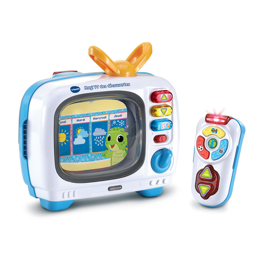 Vtech Baby - Magi TV des découvertes + télécommande FR - Multicolore