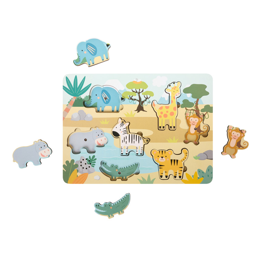 Puzzle sonore jungle 
