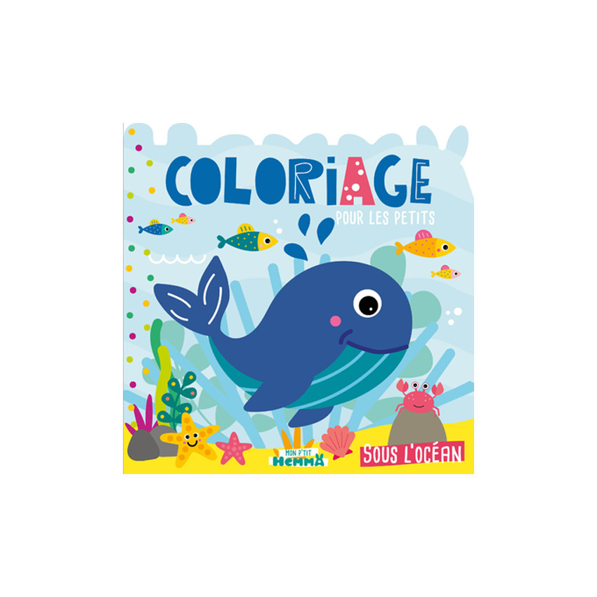 Livre Coloriage pour les petits Sous l'océan 