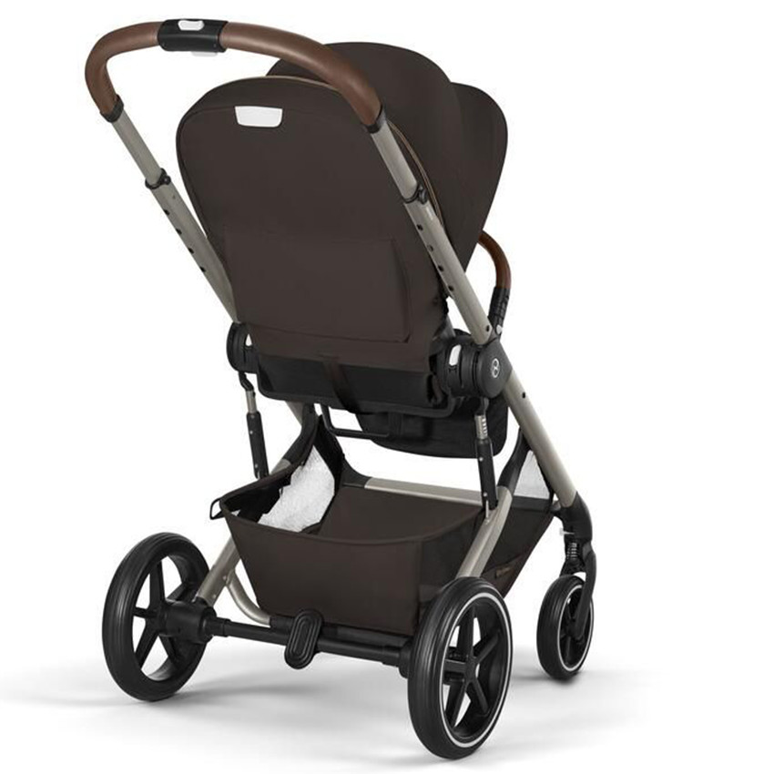 Poussette Duo Balios S Lux 2026 + Nacelle Chocolate Brown 