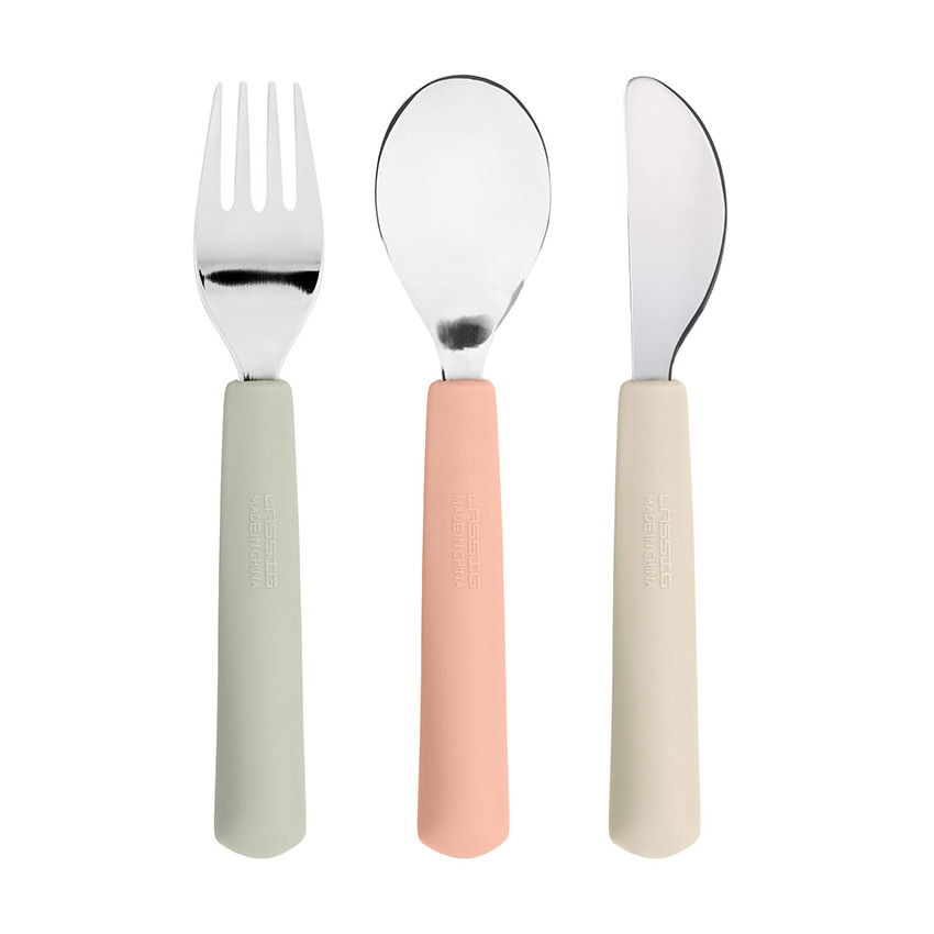 Set de 3 couverts enfants Happy Fruits Cherry 