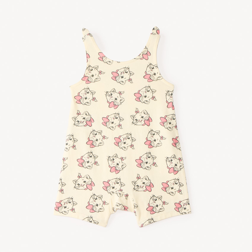 Combinaison courte à bretelles Marie Disney pour bébé fille  