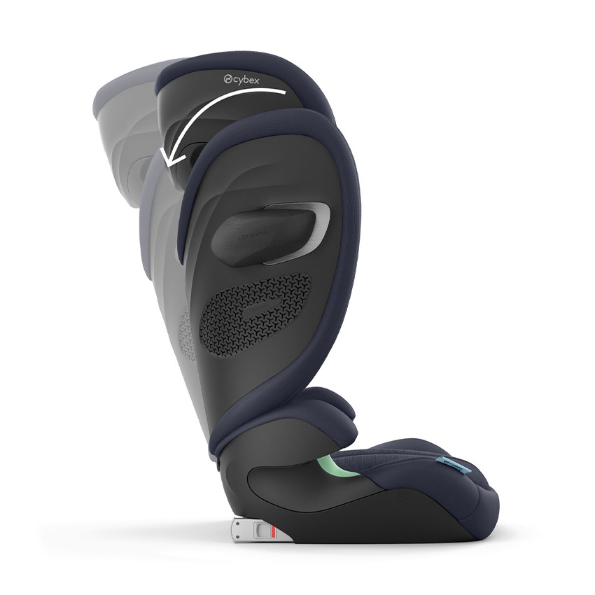 Siège-auto pliable Solution G2 i-Fix tissu Plus ocean blue 