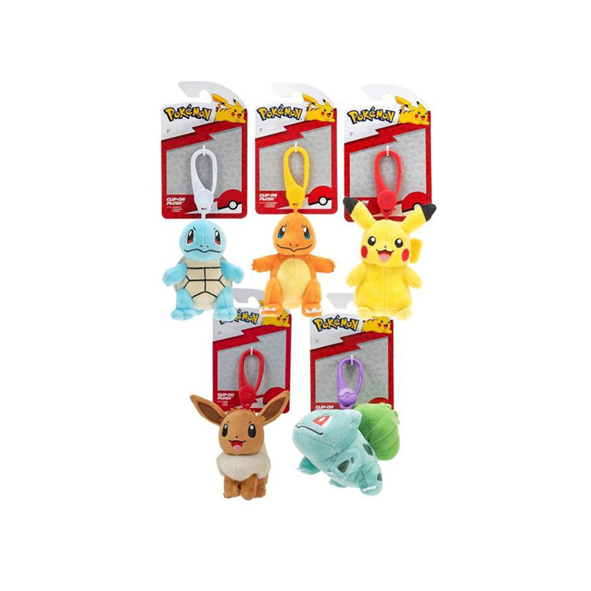 Petite peluche porte-clés Pokémon 9 cm (Modèle aléatoire) 