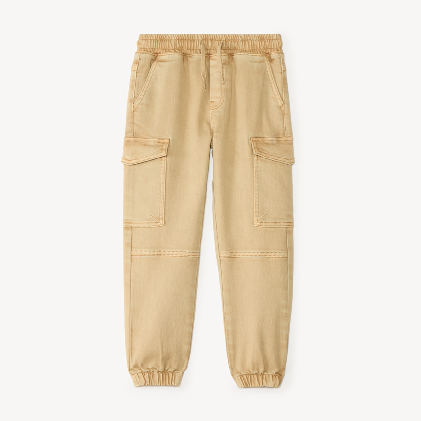 Jean jogger coupe cargo garçon 