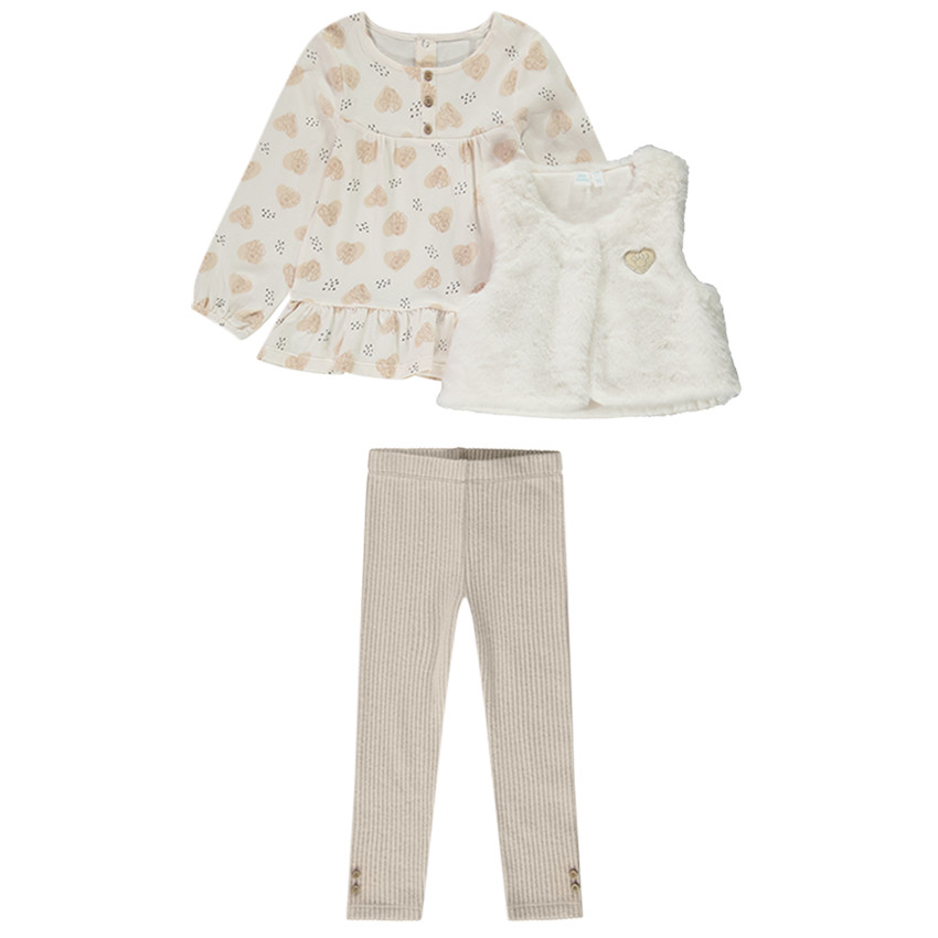 Ensemble 3 pièces imprimé Minnie Disney pour bébé fille