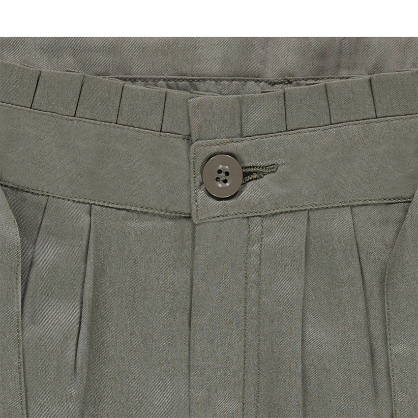 Pantalon fluide en Tencel fourche basse 