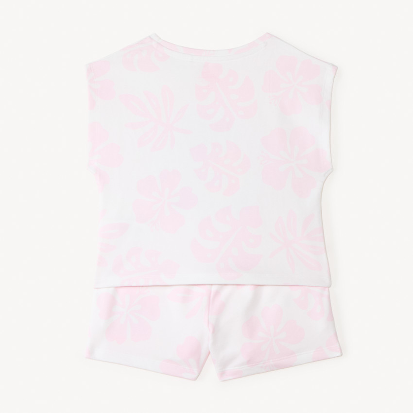 Ensemble 2 pièces t-shirt + short Stitch Disney pour fille 