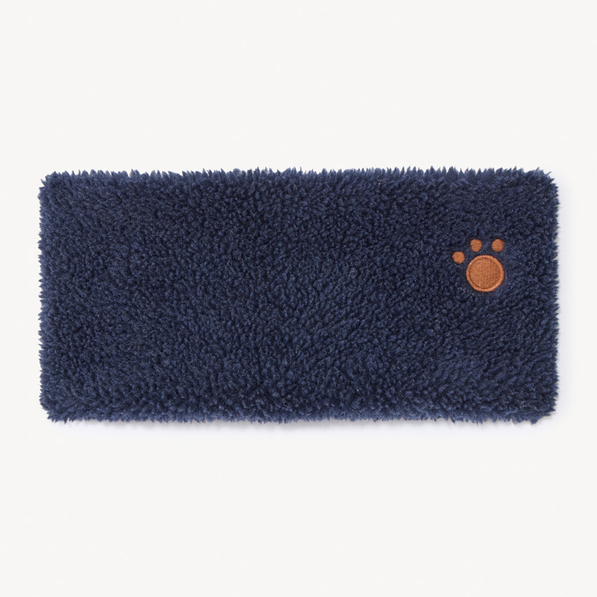 Snood uni effet moutonné doublé en micropolaire pour bébé 