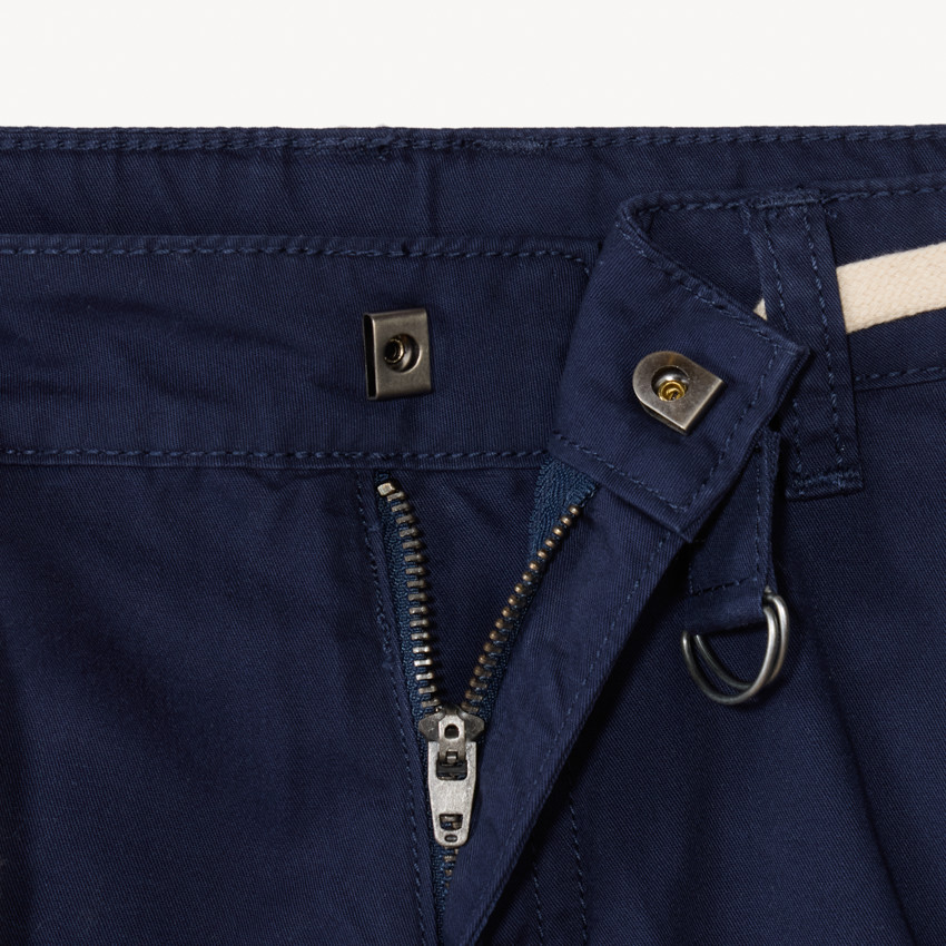 Bermuda ceinturé en twill pour garçon 