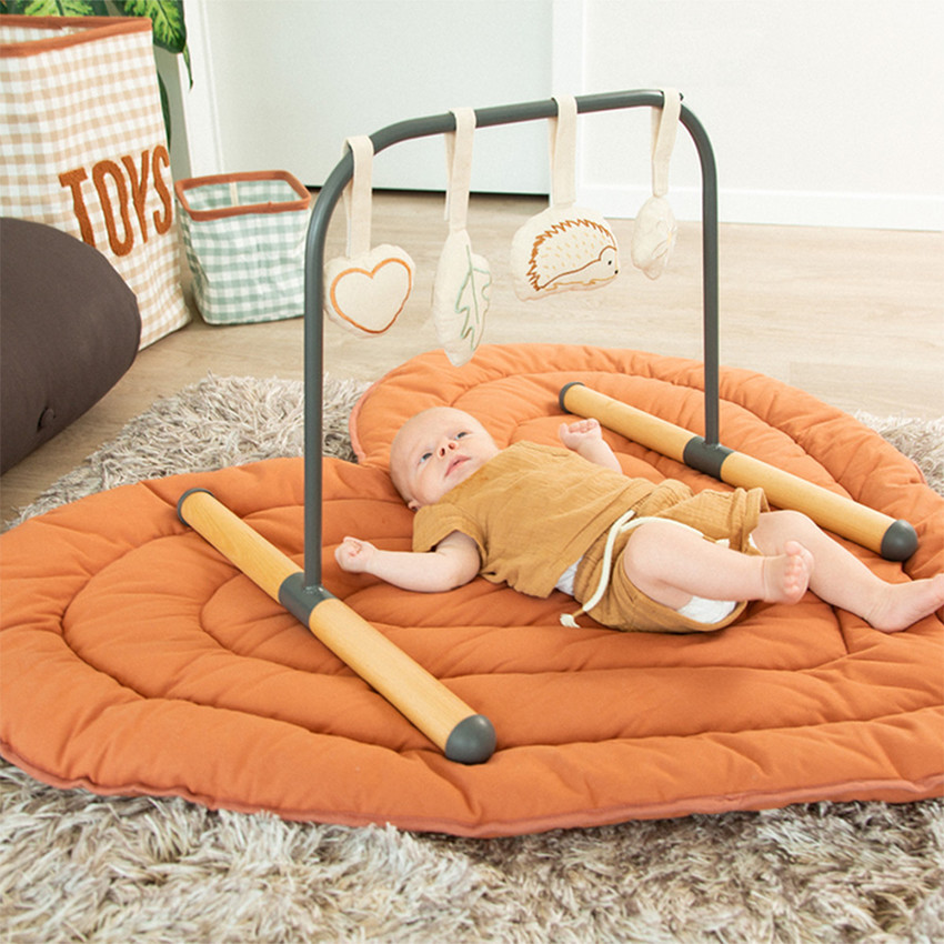 Arche d'éveil bois et métal Evolux - Anthracite 