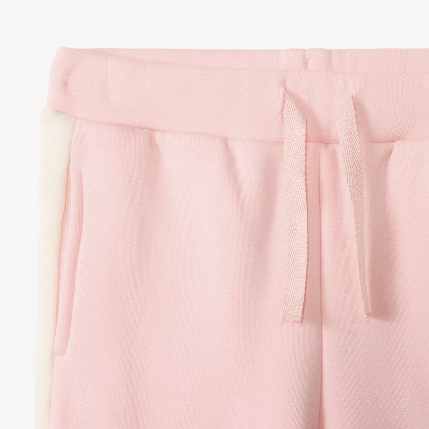 Ensemble sweat colorblock fantaisie + jogging pour fille  