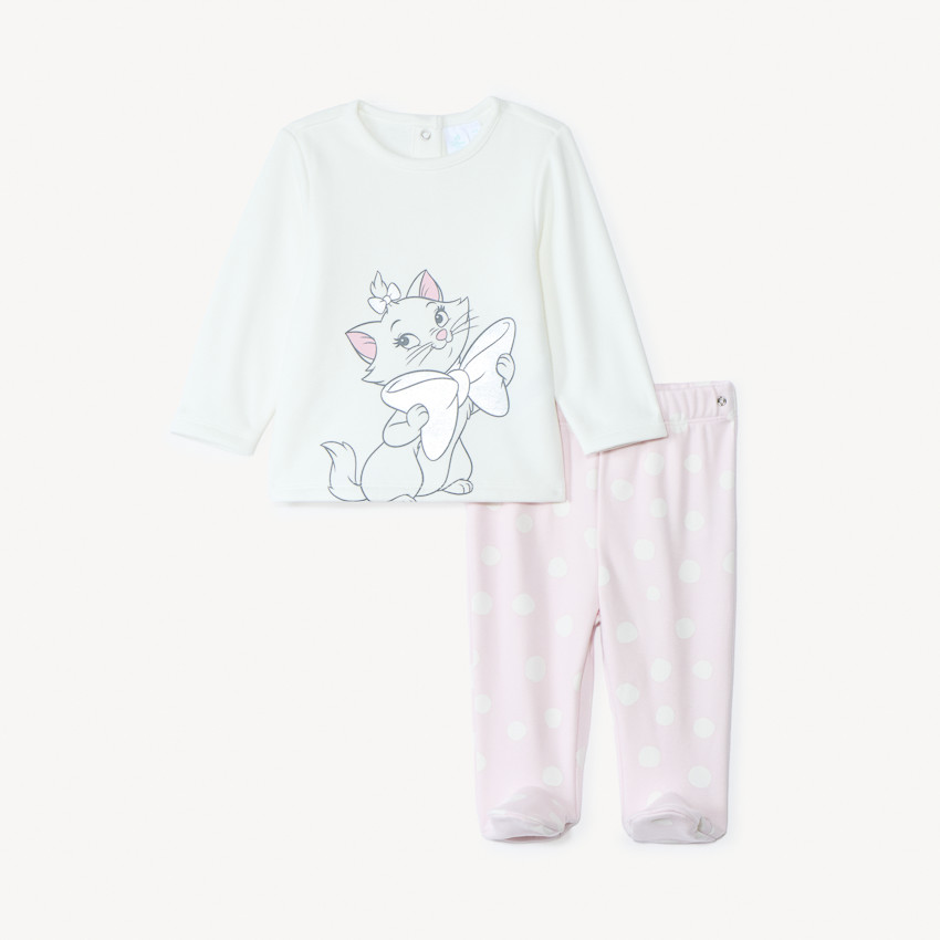 Set pyjama Marie Disney pour bébé fille avec finitions différentes selon l&#39;âge